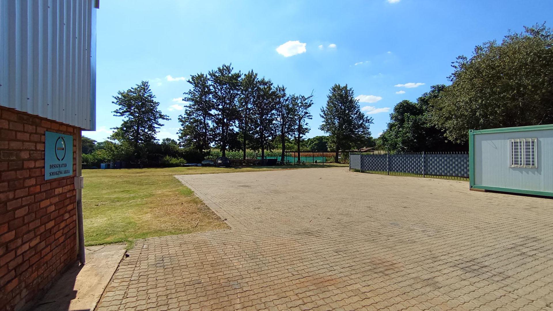 Backyard of property in Pumulani AH