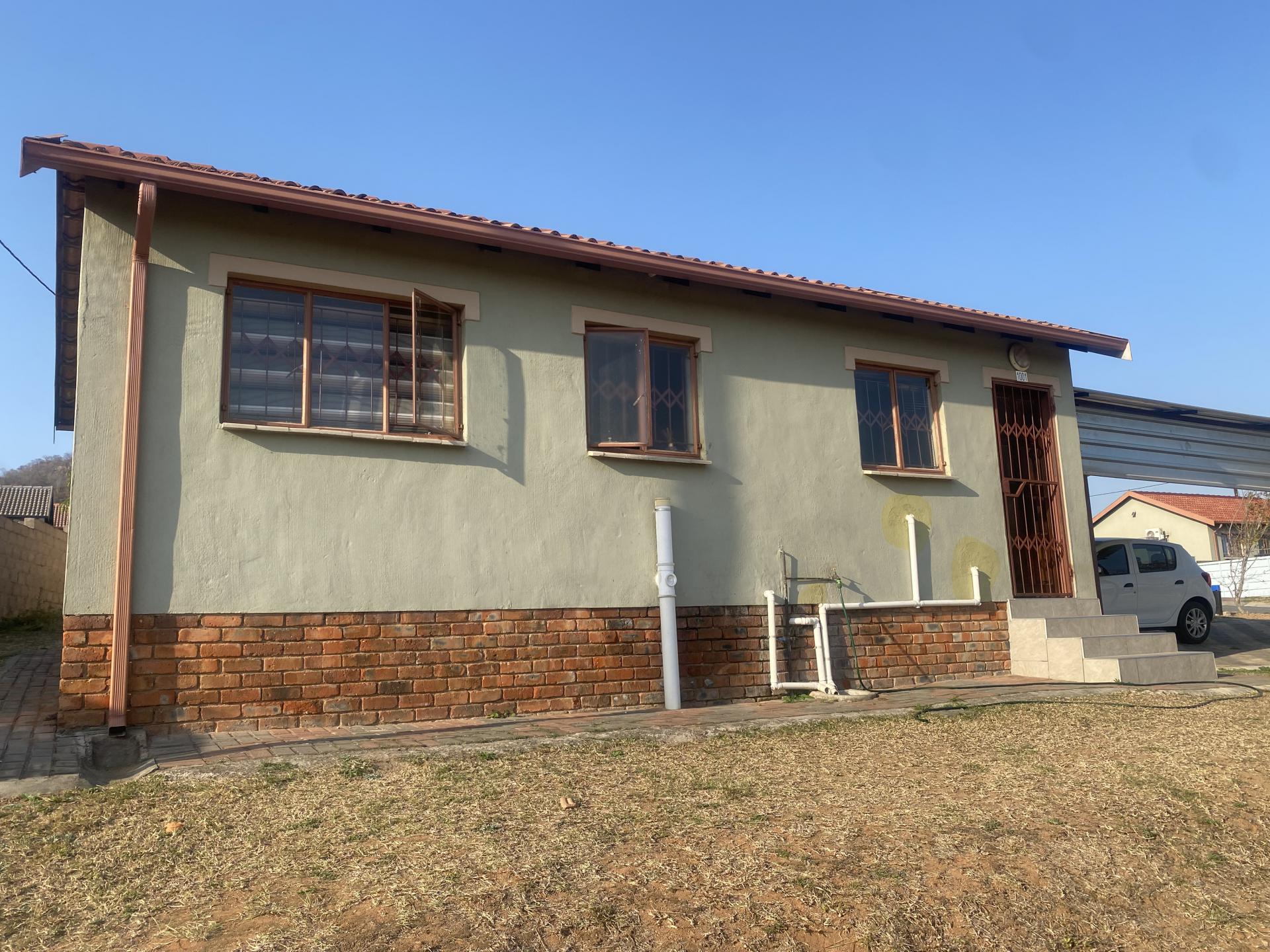 Backyard of property in Karino