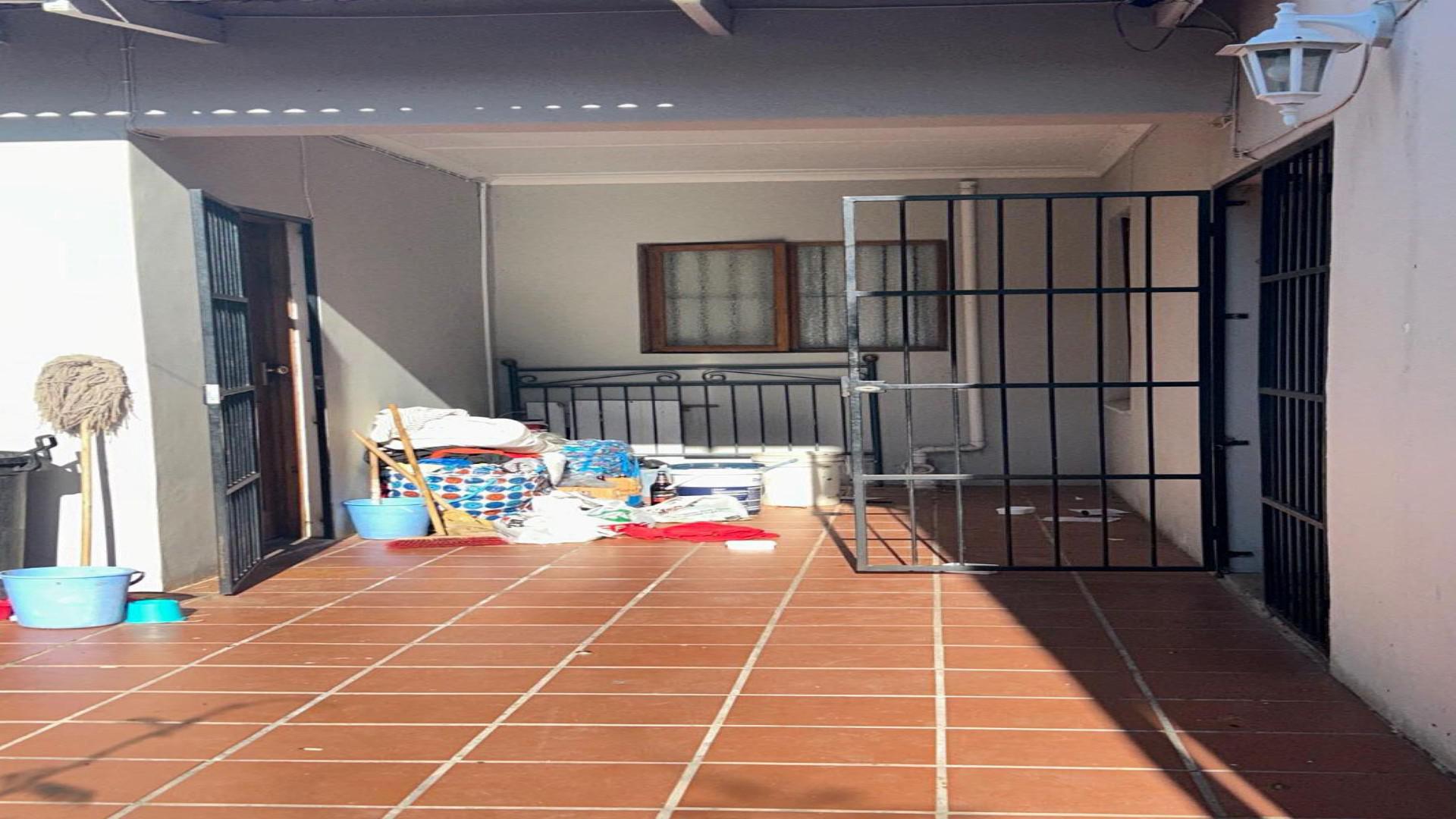 Patio of property in Richmond - NC