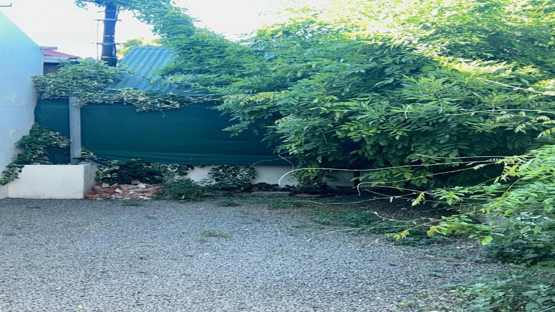 Backyard of property in Richmond - NC