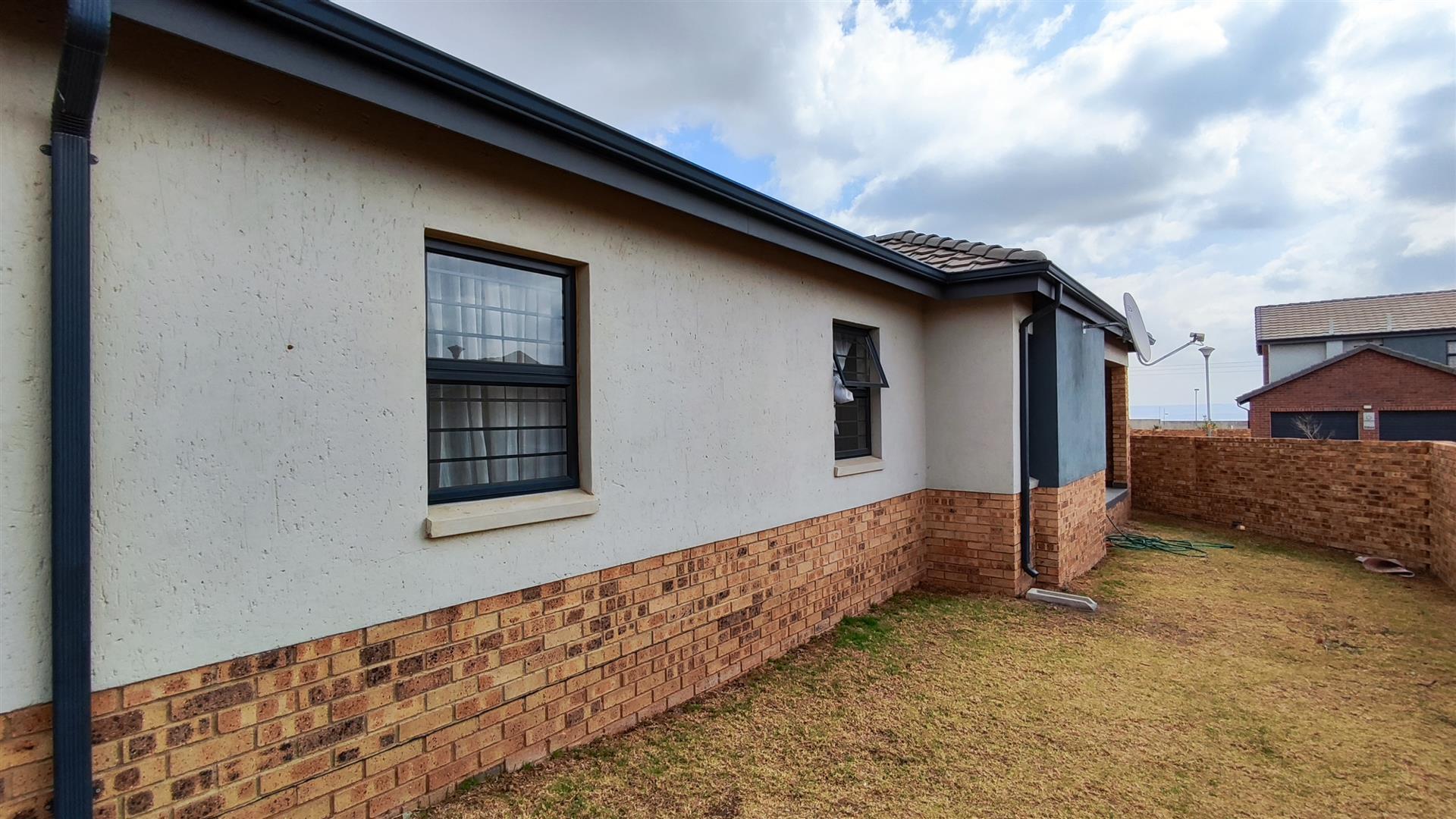 Backyard of property in Cosmo City