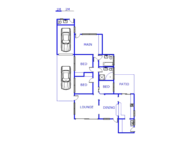 Floor plan of the property in Margate