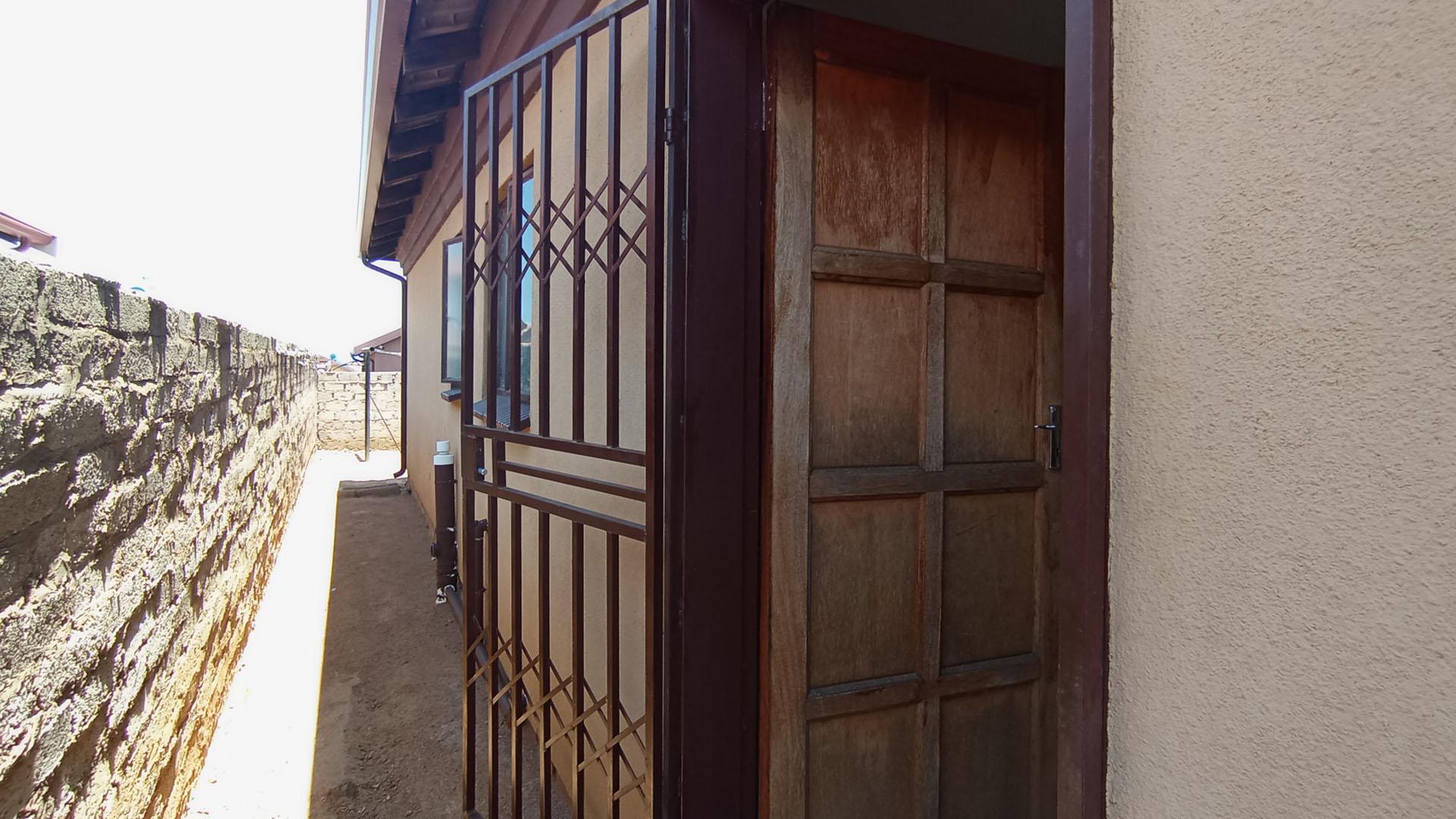 Backyard of property in Soshanguve East