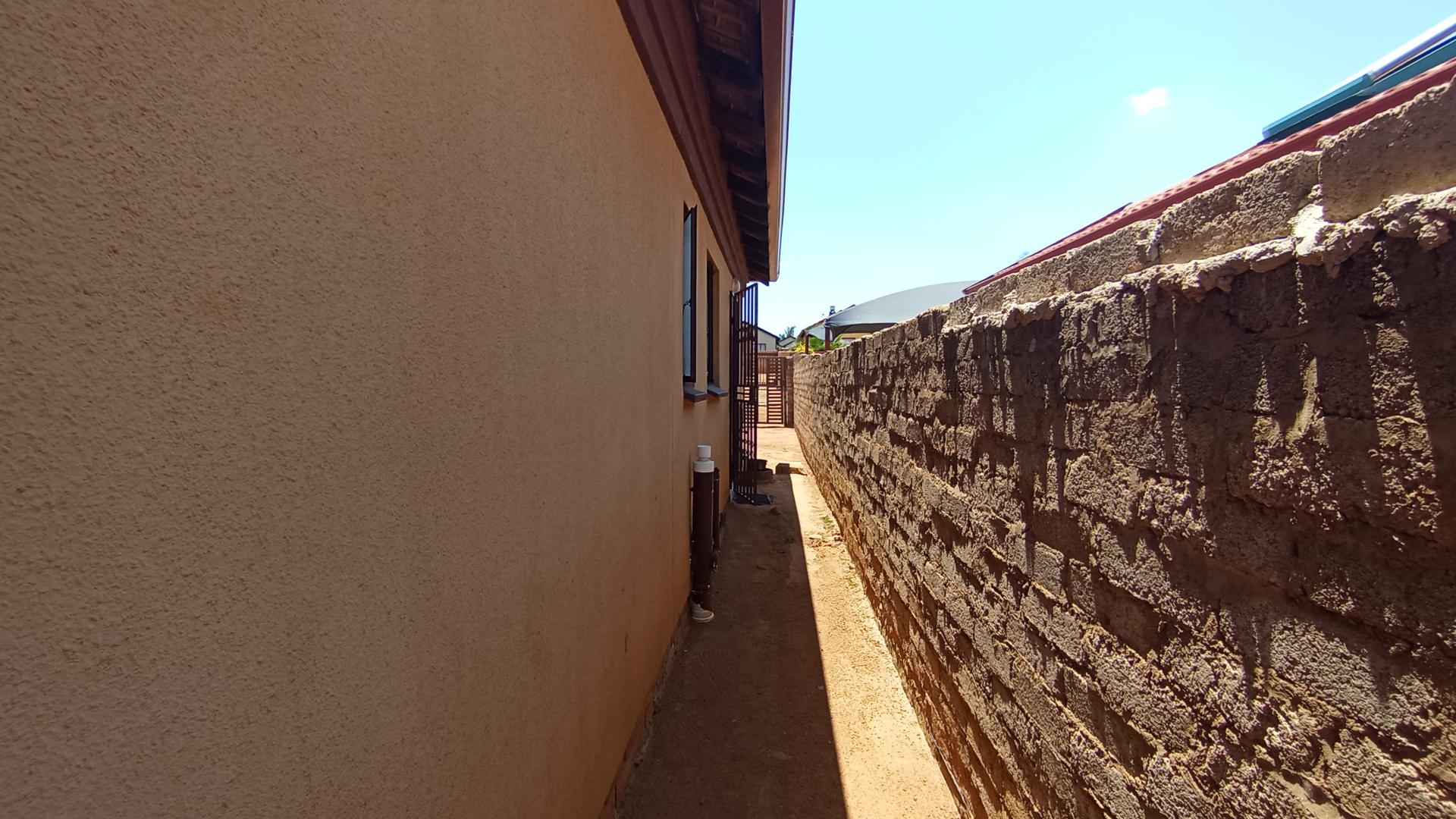 Backyard of property in Soshanguve East