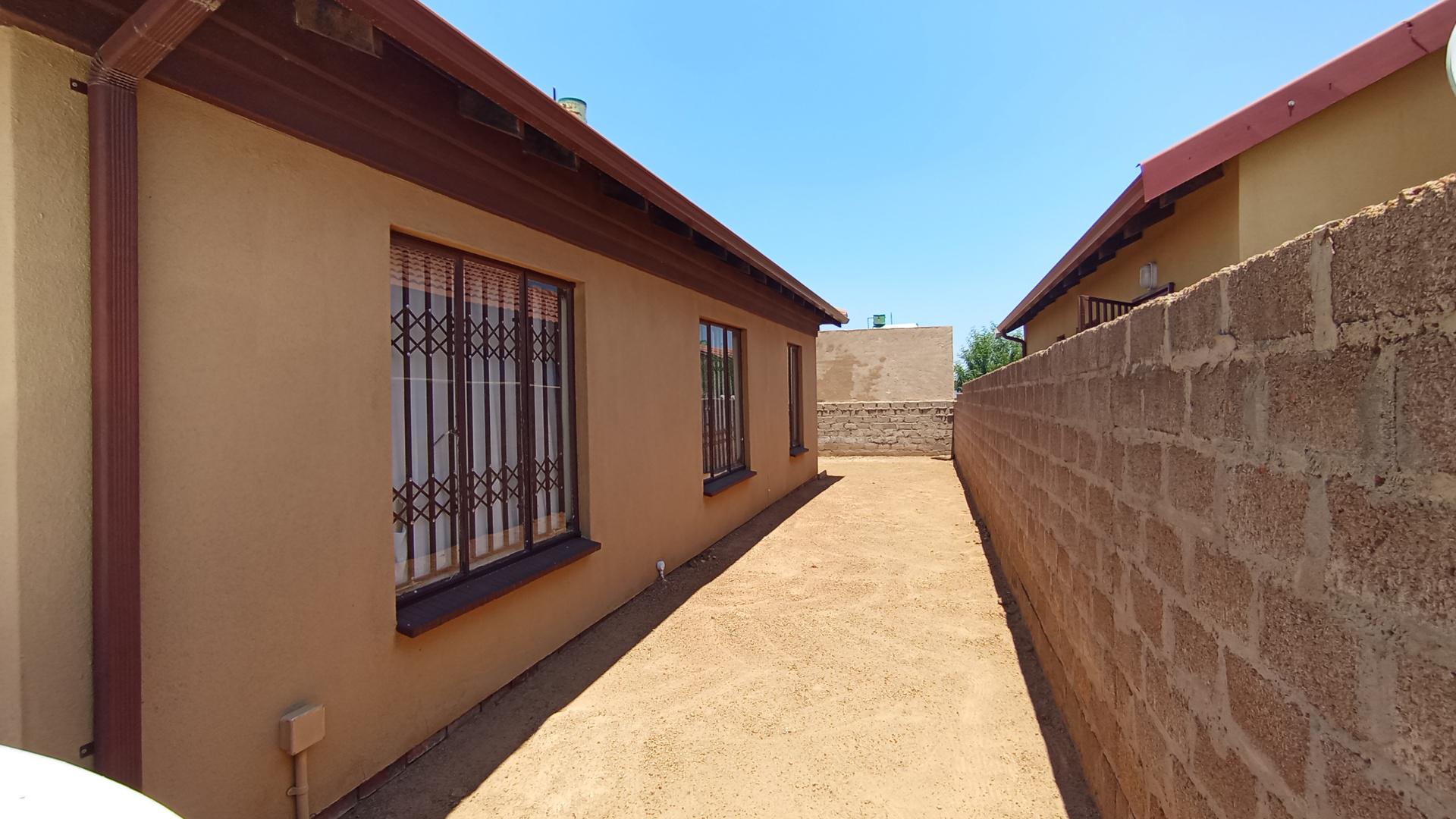 Backyard of property in Soshanguve East