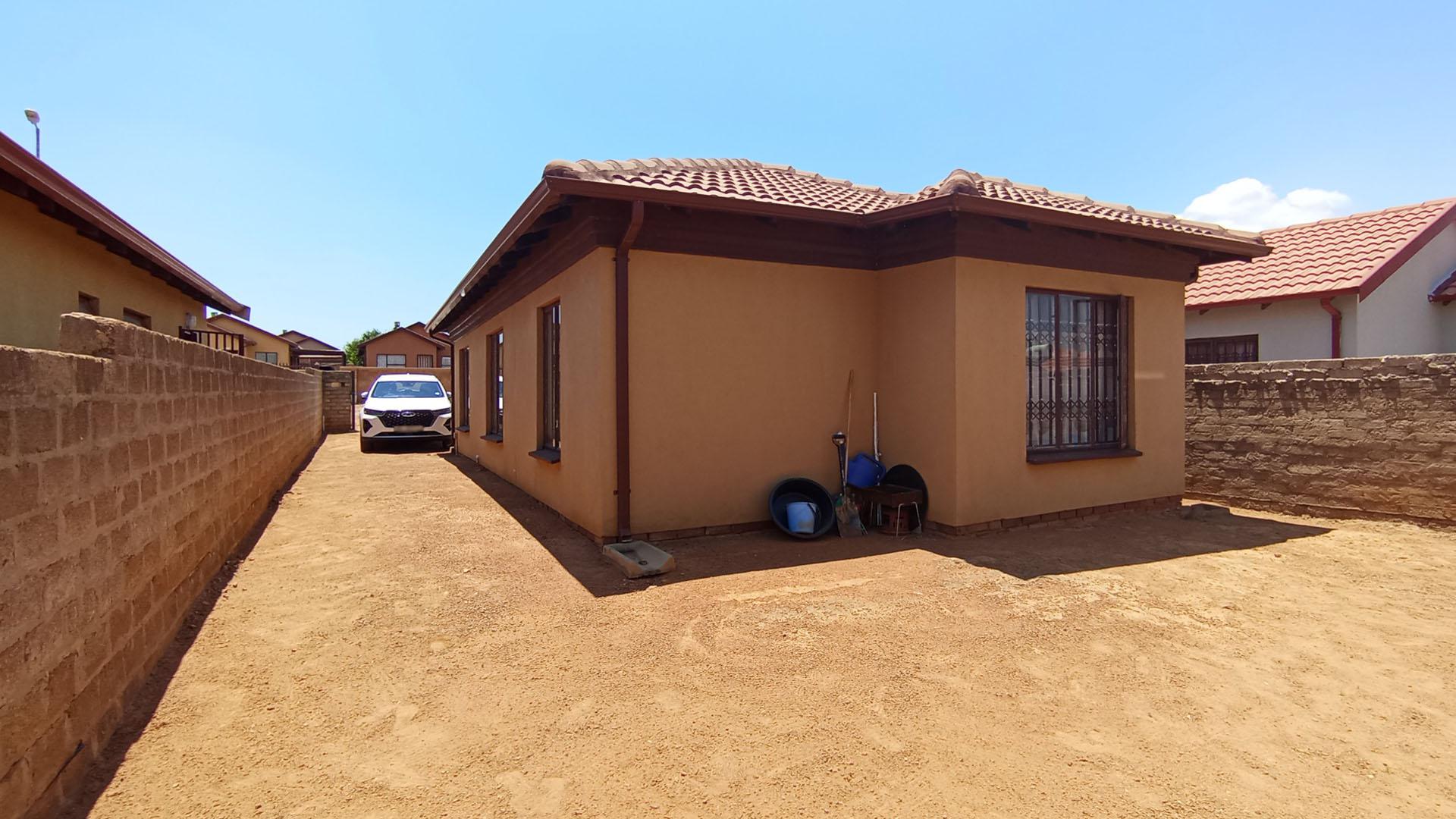 Backyard of property in Soshanguve East