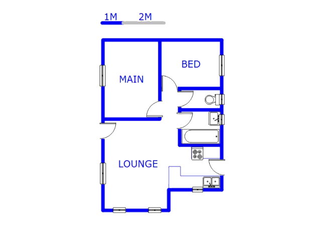 Ground Floor - 53m2 of property for sale in Protea Glen