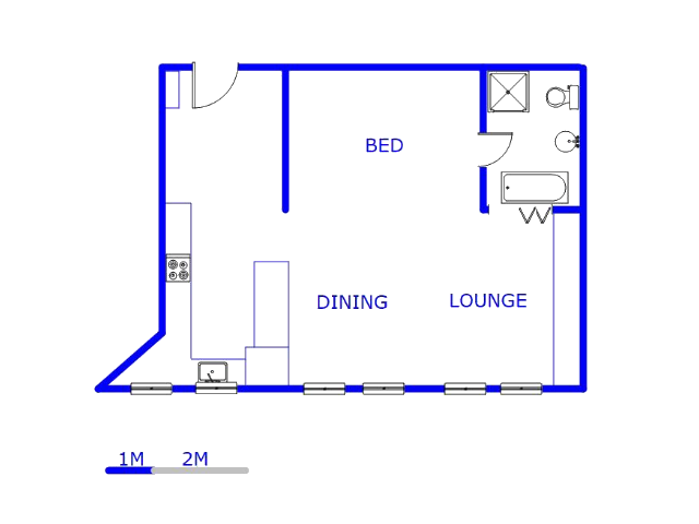 4th Floor - 71m2 of property for sale in Johannesburg North