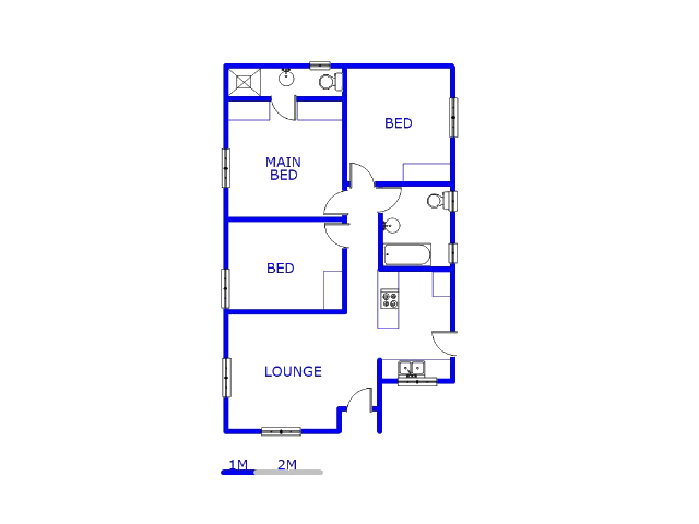 Ground Floor - 81m2 of property for sale in Kosmosdal