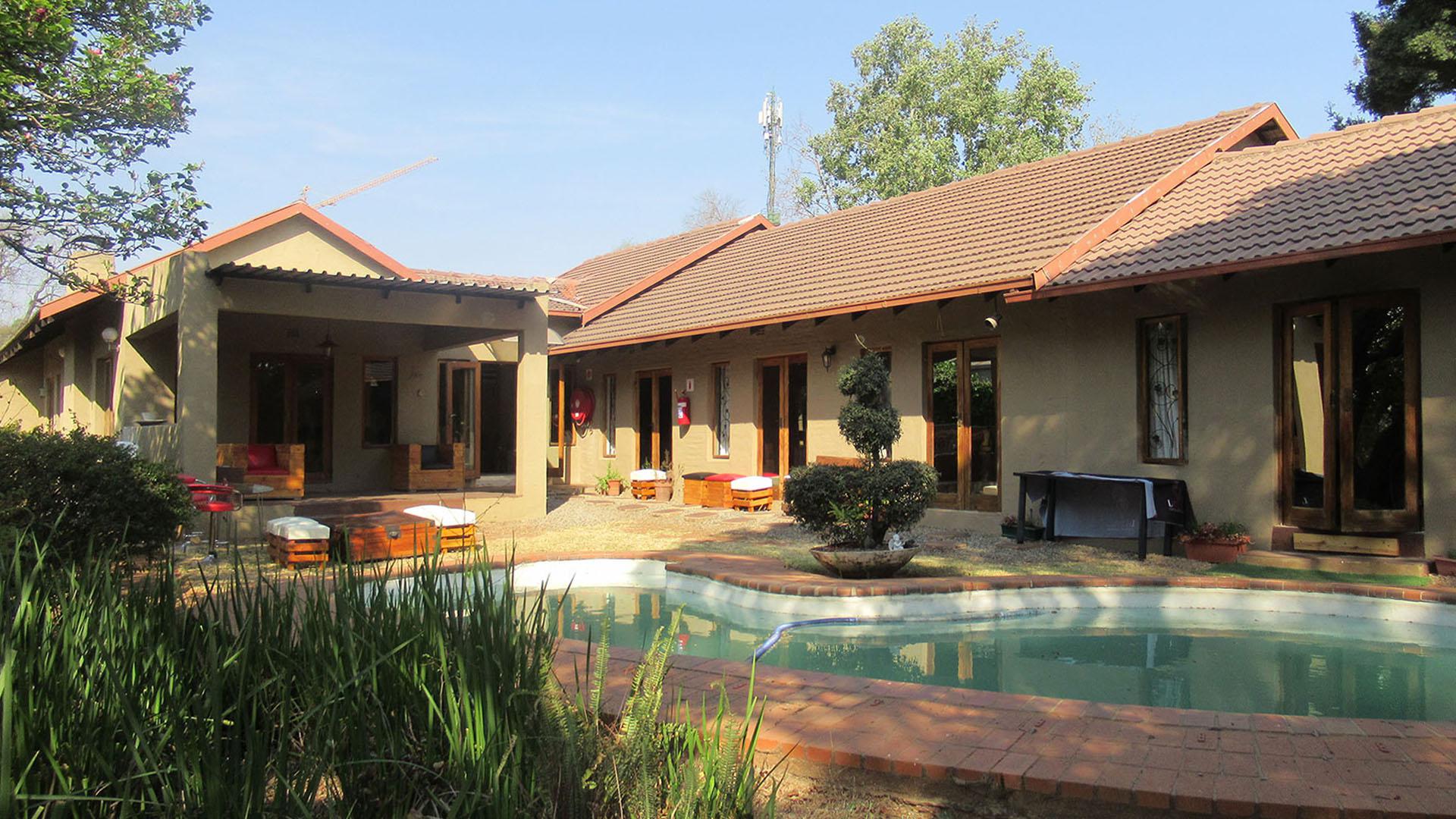 Backyard of property in Rosebank - JHB