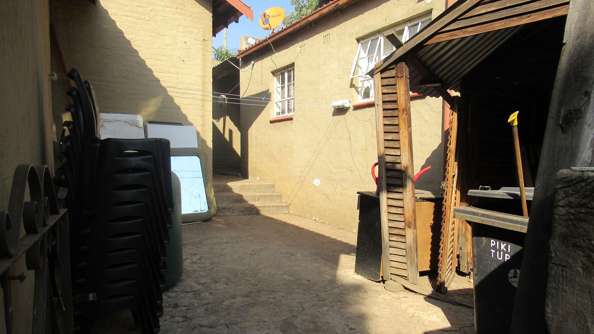 Backyard of property in Rosebank - JHB