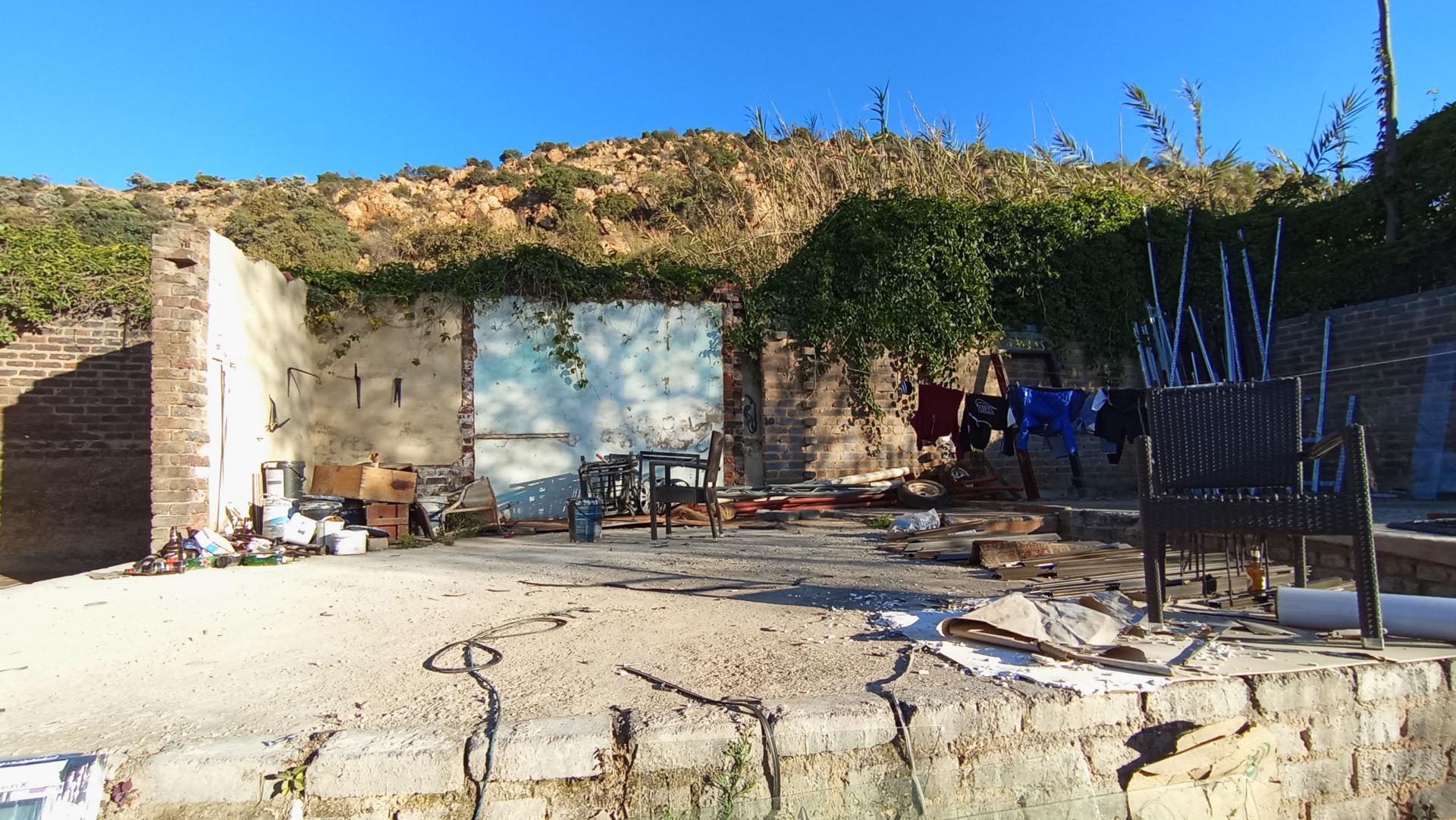 Backyard of property in Kensington - JHB