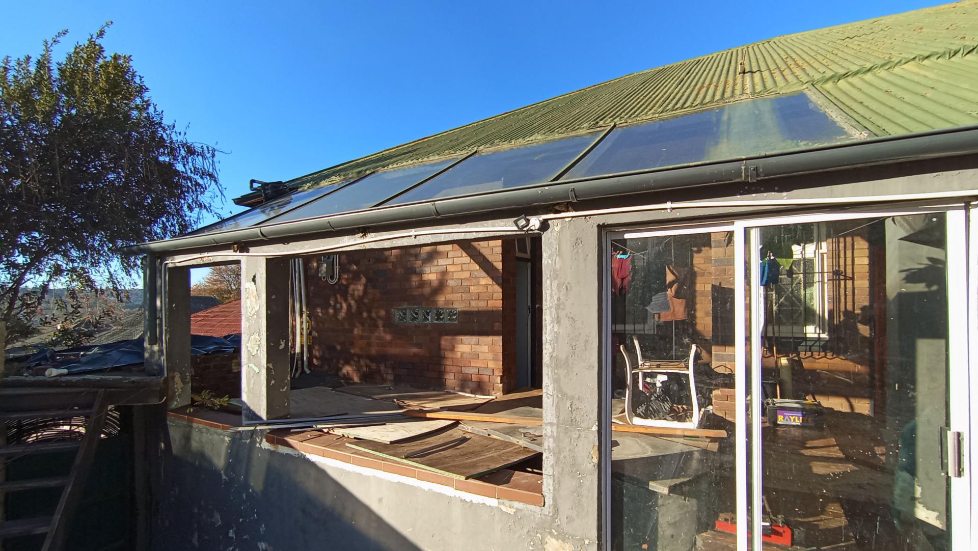 Backyard of property in Kensington - JHB