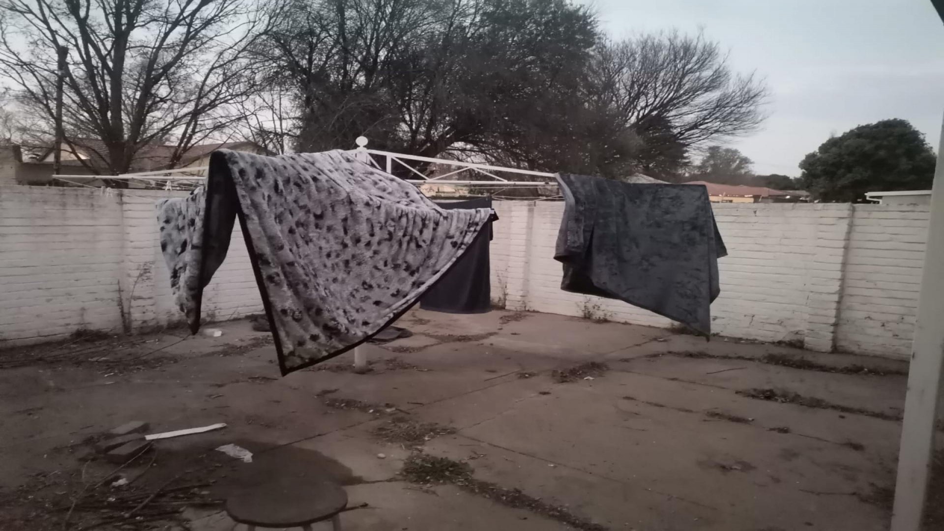 Backyard of property in Sasolburg