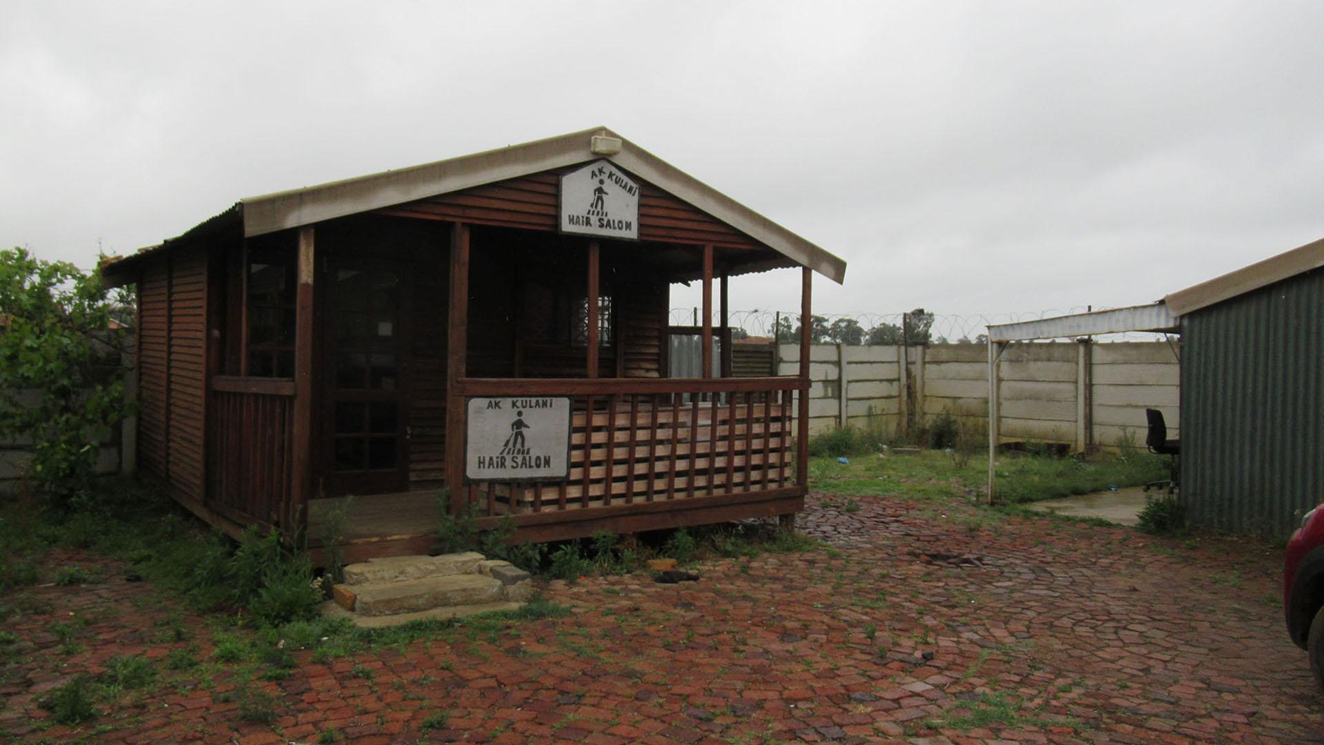 Backyard of property in Savanna City