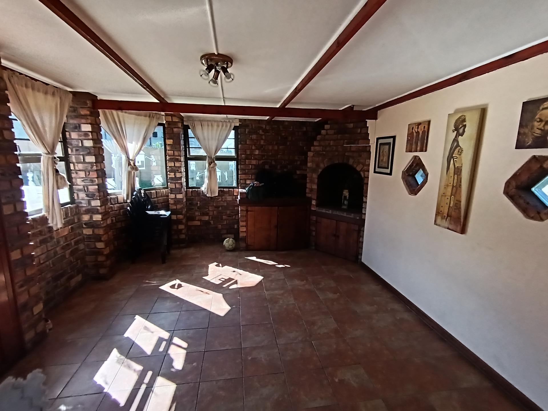 Braai Area of property in East London