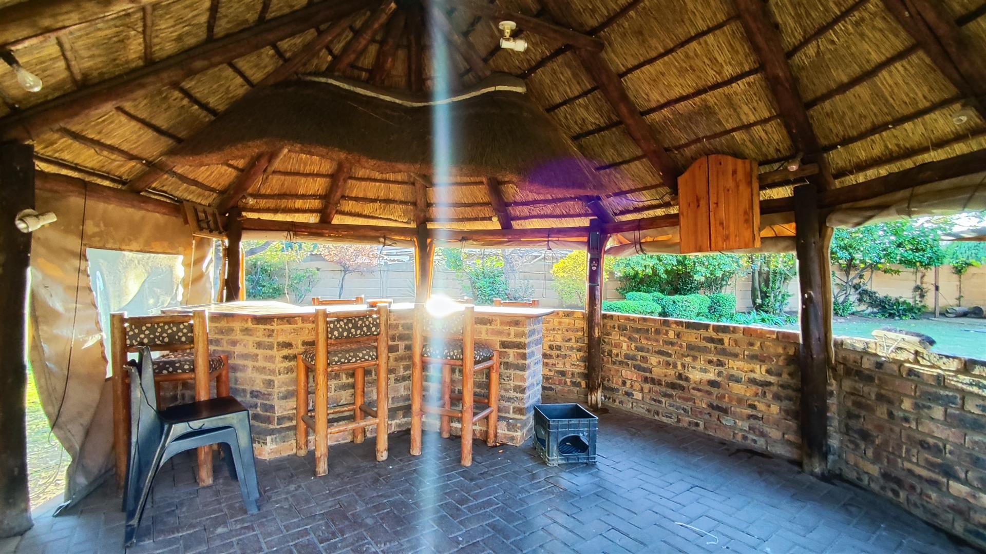 Garden of property in Three Rivers