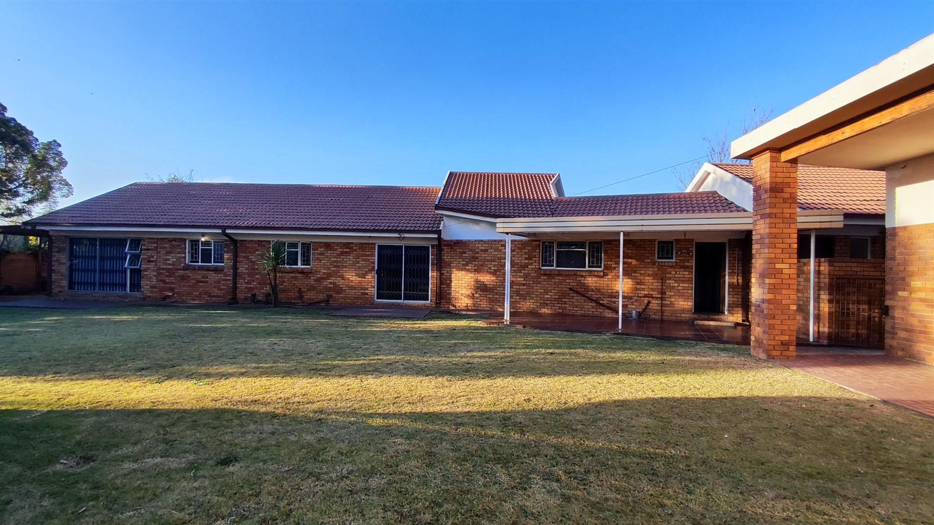 Backyard of property in Three Rivers