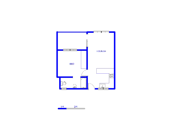 Floor plan of the property in The Orchards