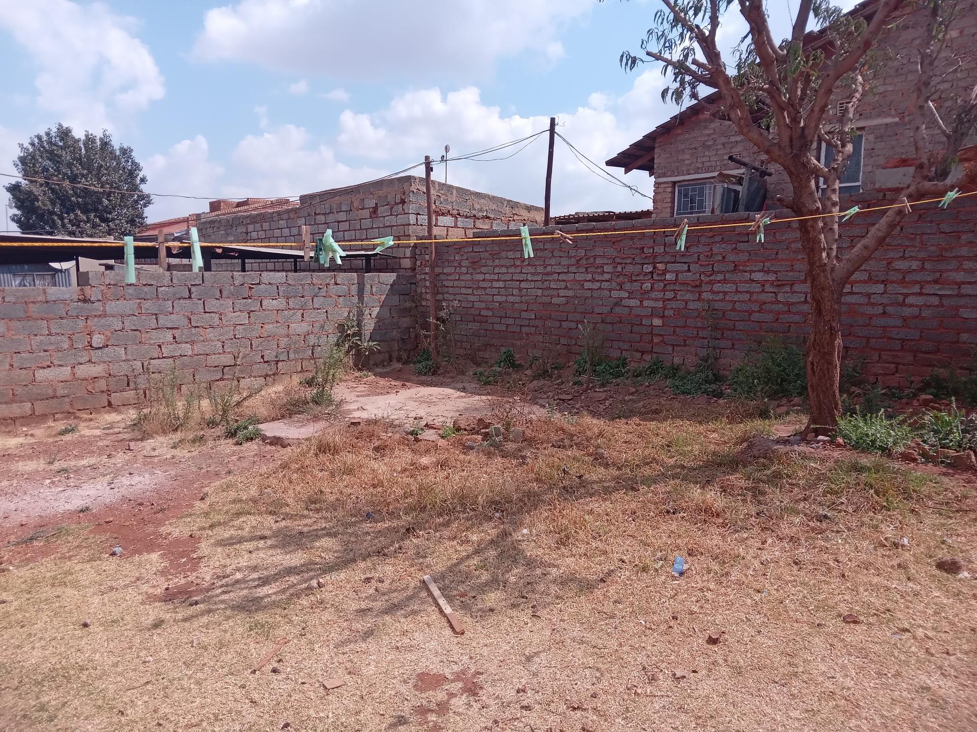 Backyard of property in Villa Liza