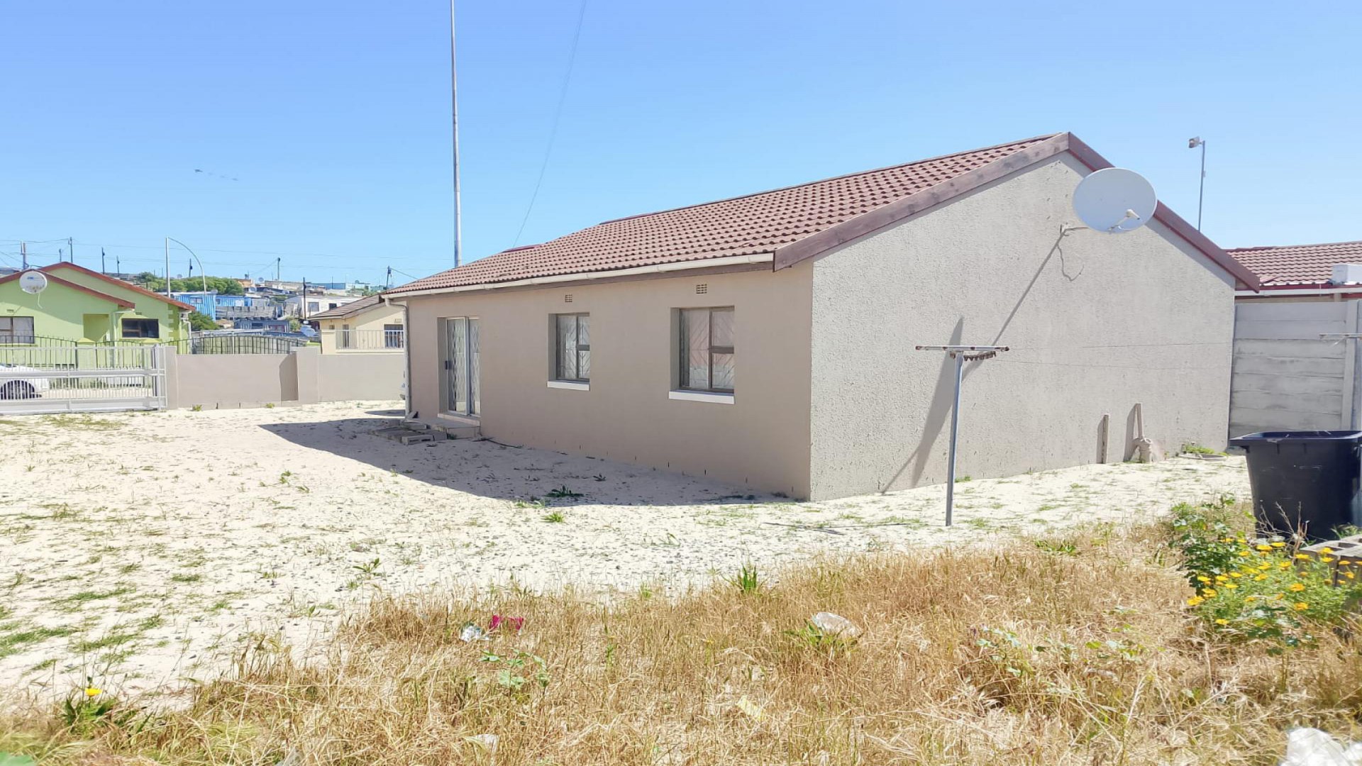 Backyard of property in Khayelitsha