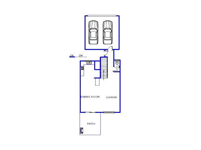 Floor plan of the property in Bedfordview