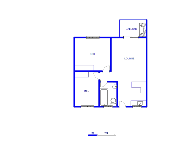 2nd Floor - 70m2 of property for sale in Greenhills