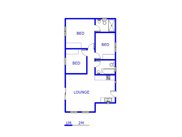 Ground Floor - 78m2 of property for sale in Andeon