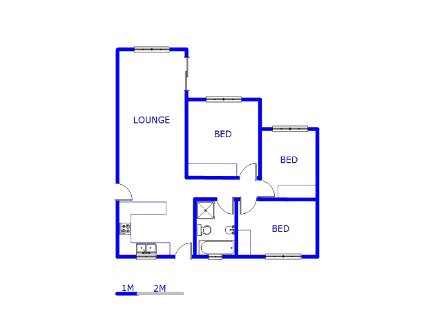 Ground Floor - 75m2 of property for sale in Chantelle