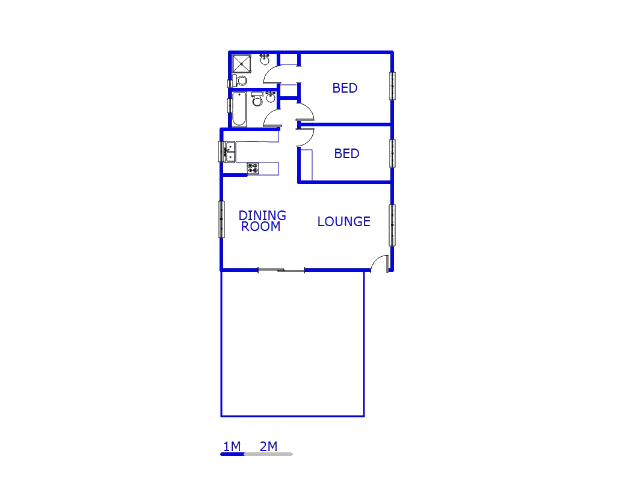 Ground Floor - 121m2 of property for sale in Die Hoewes