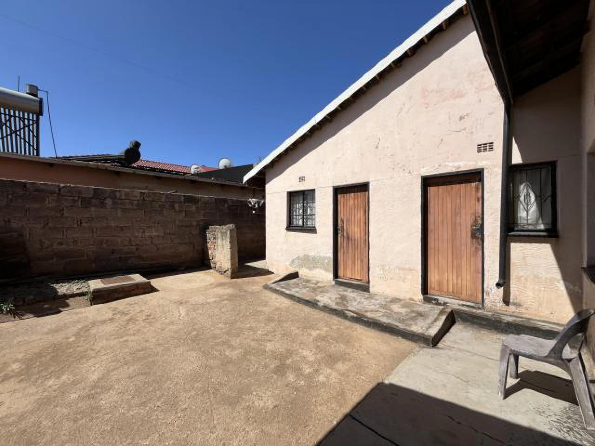 Backyard of property in Tembisa