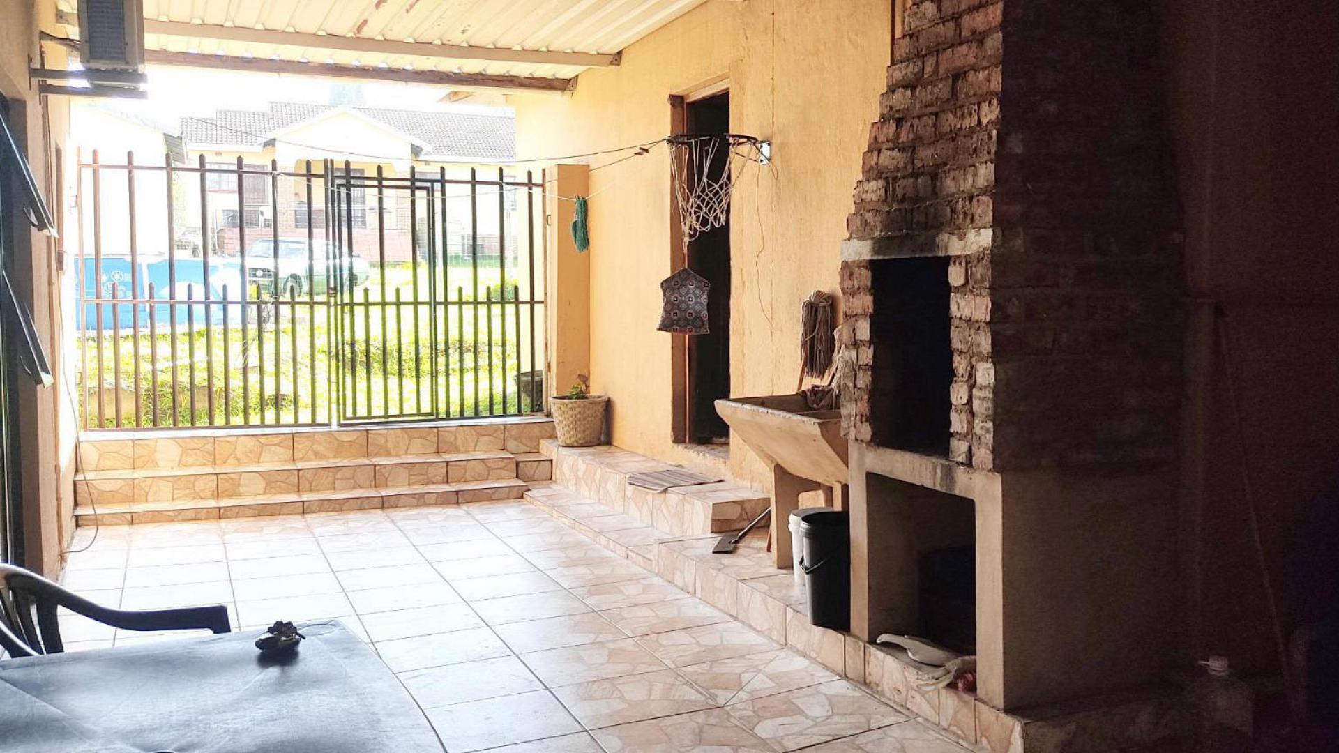 Patio of property in Port Edward