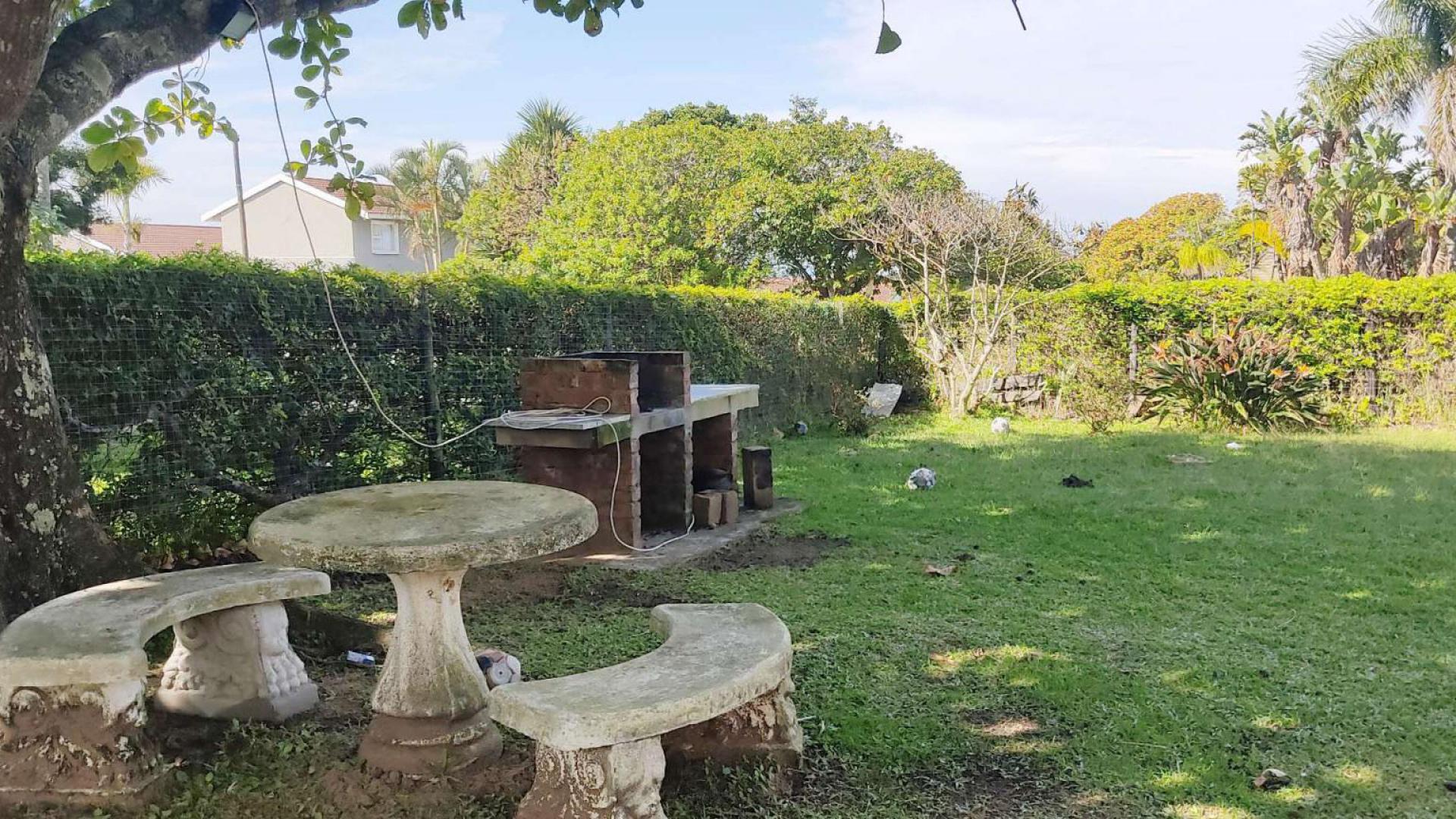 Backyard of property in Port Edward