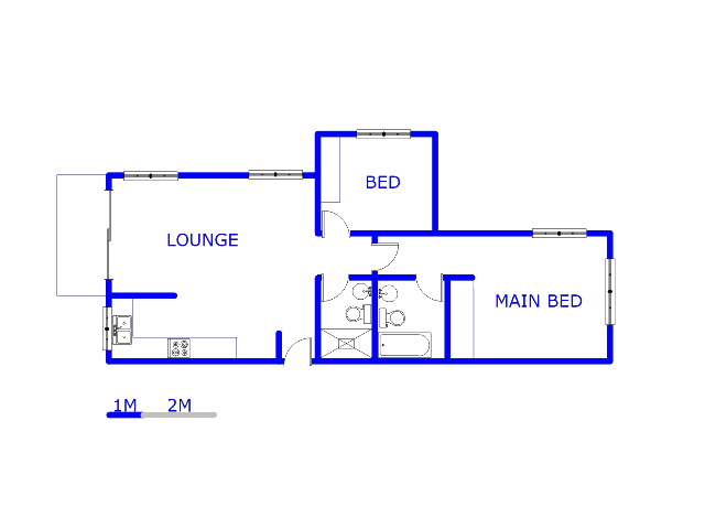 1st Floor - 84m2 of property for sale in Zandspruit