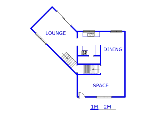 Ground Floor - 72m2 of property for sale in Oaklands - JHB