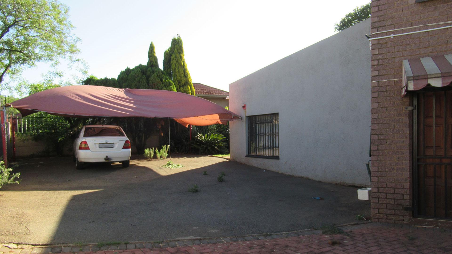Backyard of property in Oaklands - JHB