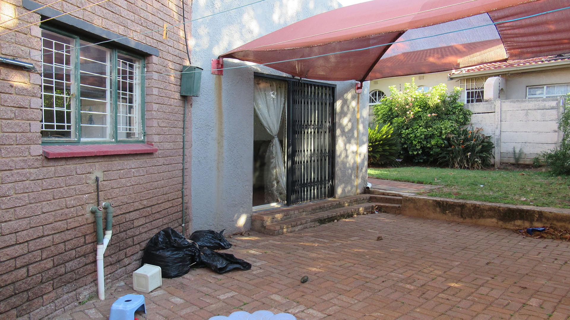 Backyard of property in Oaklands - JHB