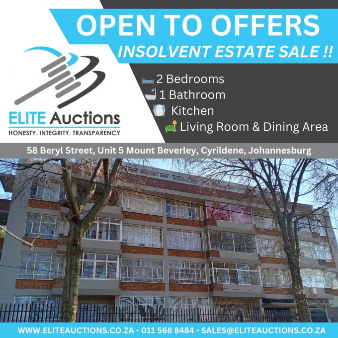 2 Bedroom Apartment for Sale For Sale in Cyrildene - MR652185