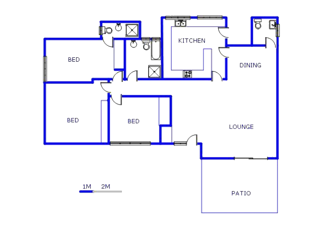 Ground Floor - 184m2 of property for sale in Sydenham - JHB