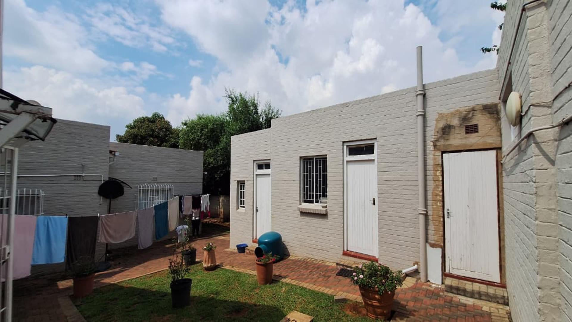 Backyard of property in Sydenham - JHB