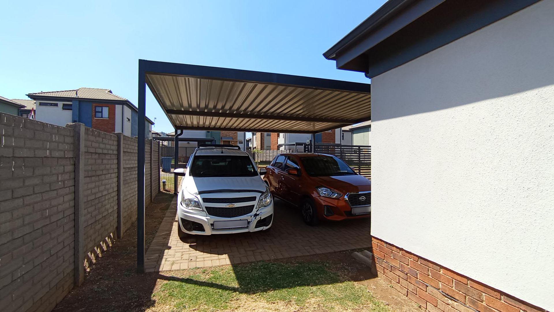 Backyard of property in Lotus Gardens