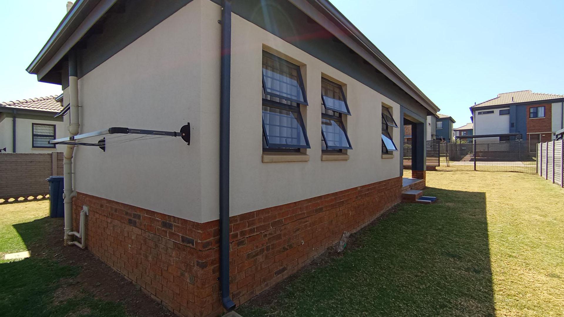 Backyard of property in Lotus Gardens