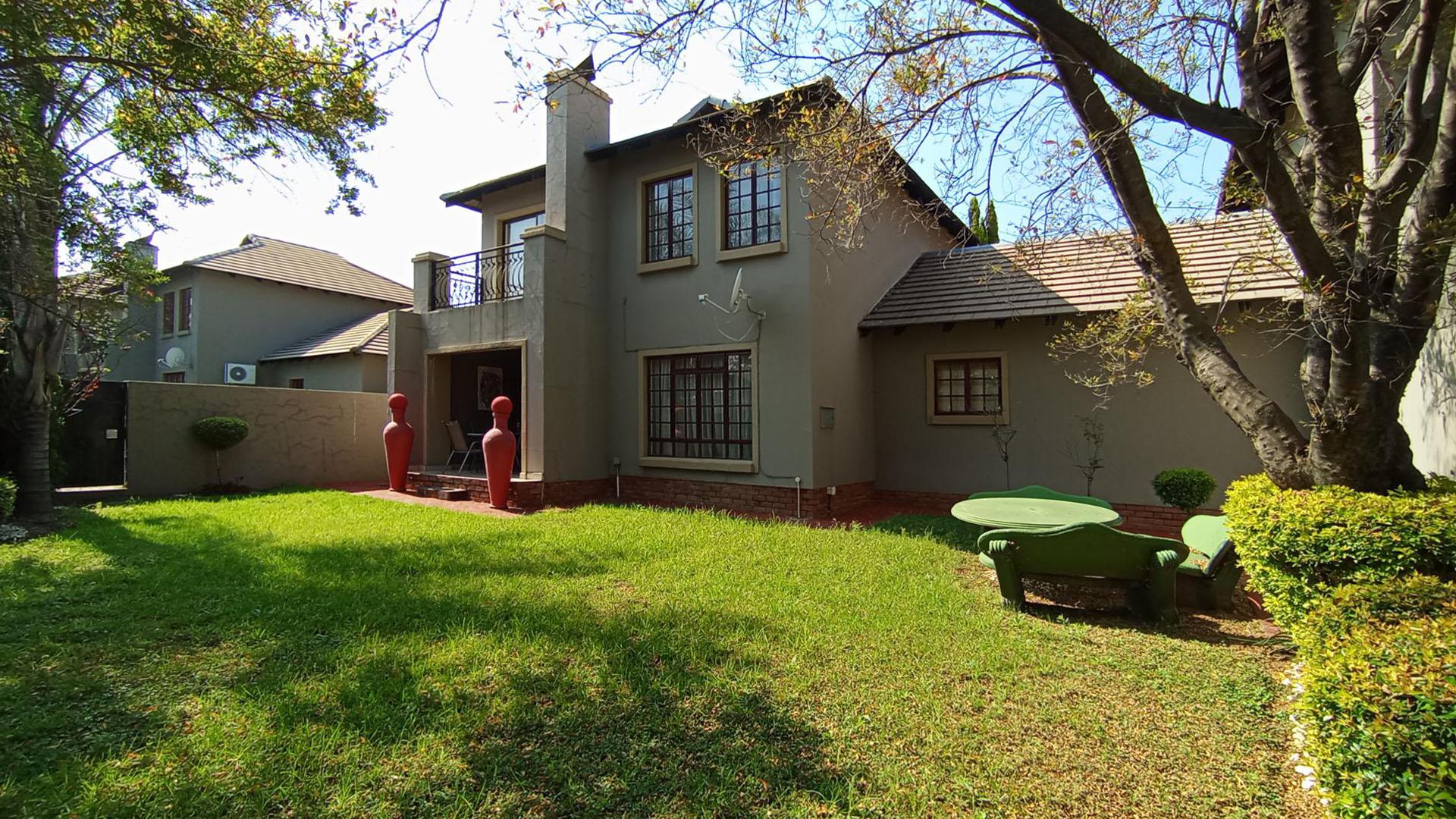 Backyard of property in Valley View Estate