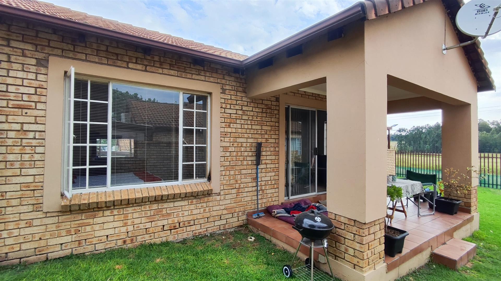 Backyard of property in Sasolburg