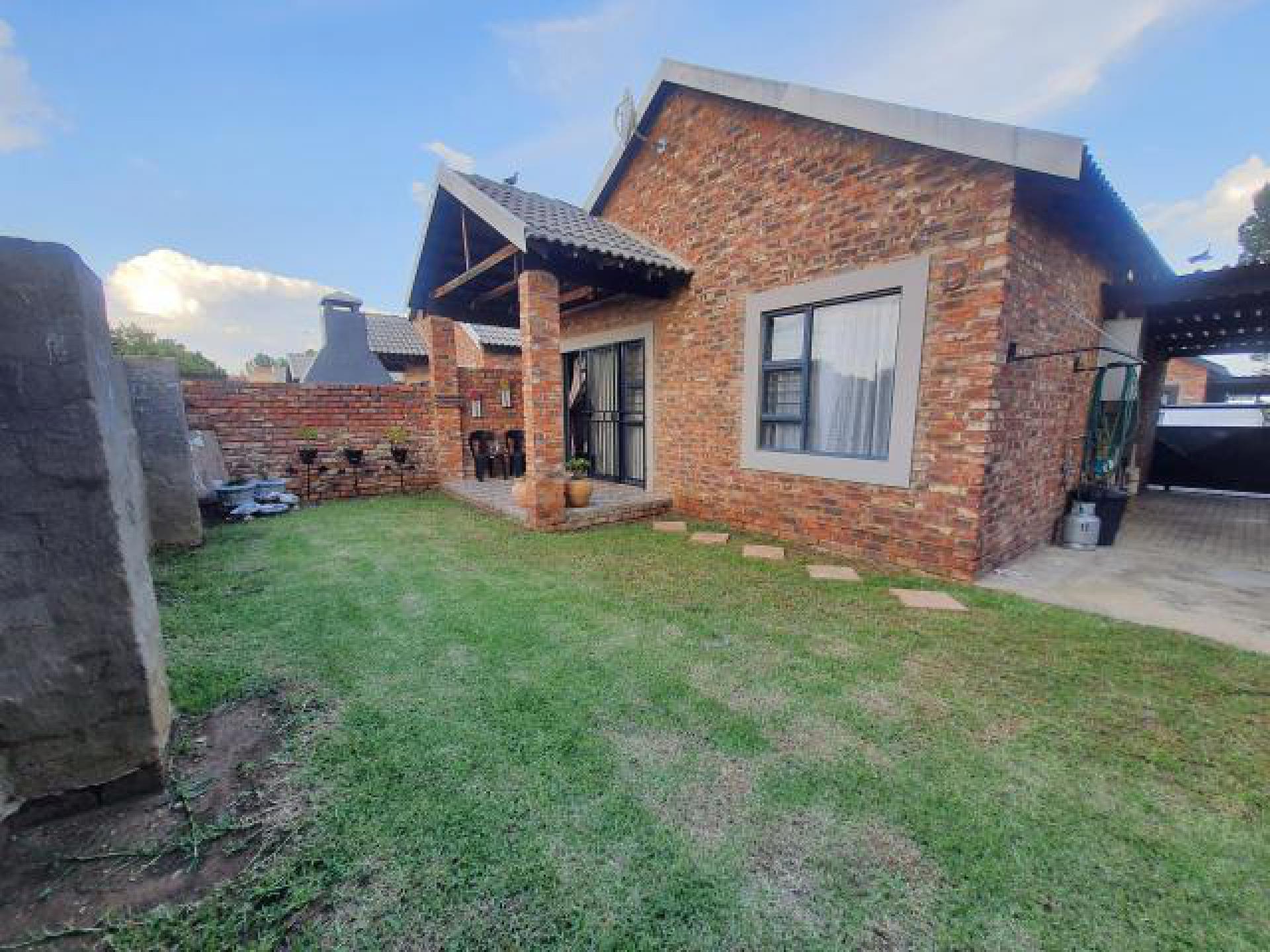 Backyard of property in Potchefstroom
