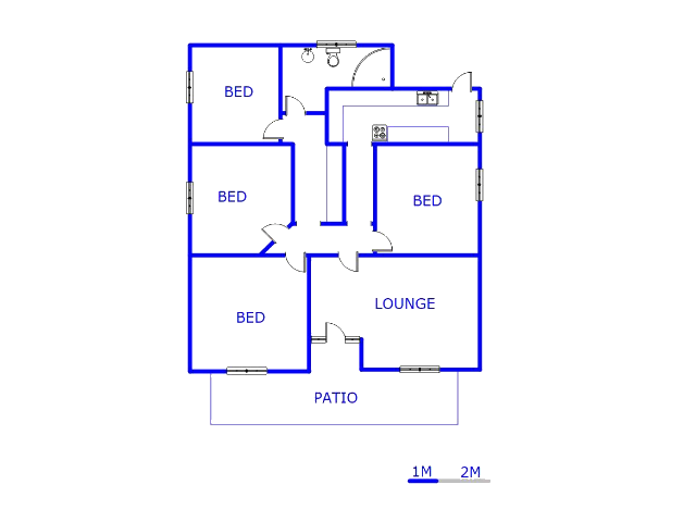 Ground Floor - 150m2 of property for sale in Krugersdorp
