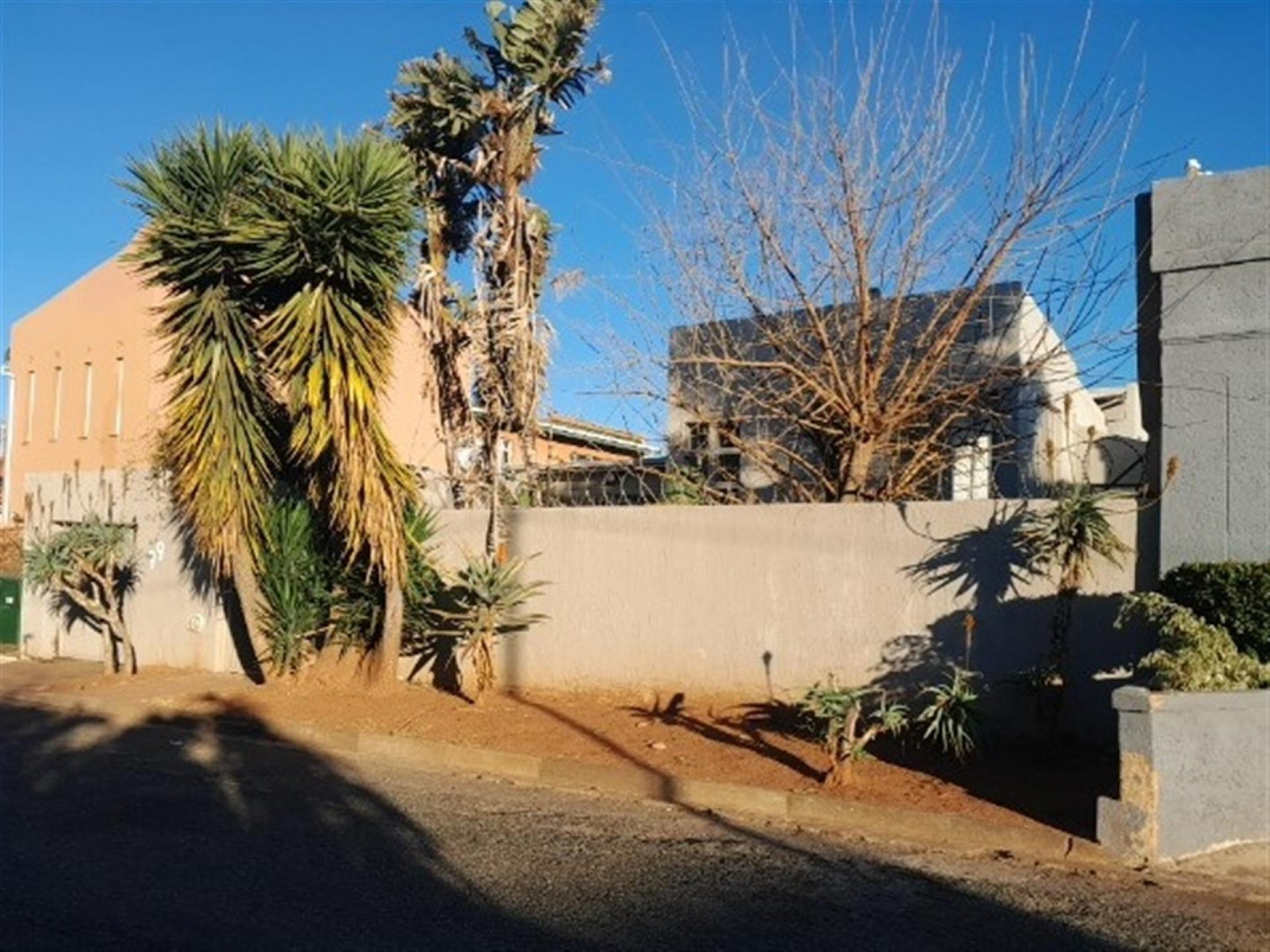 Front View of property in Sophiatown