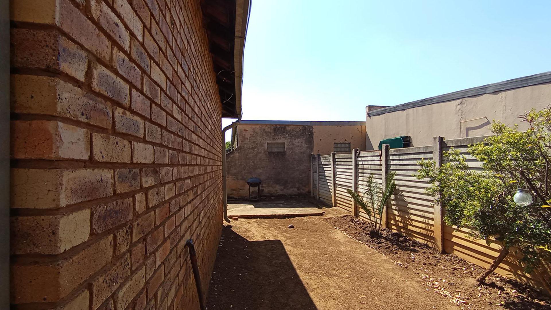 Backyard of property in Mayville