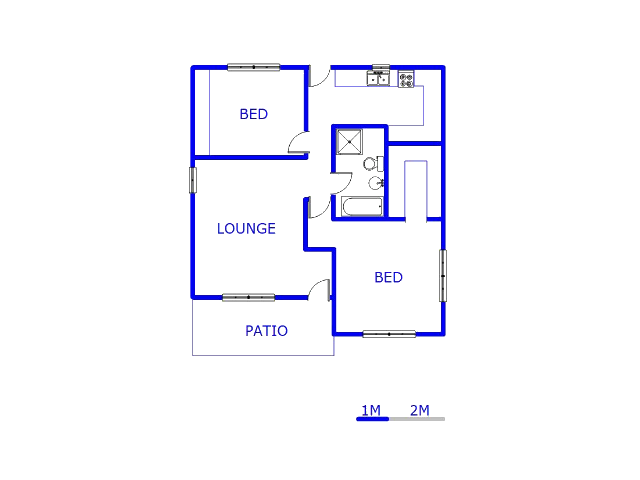 Ground Floor - 85m2 of property for sale in Kensington - JHB