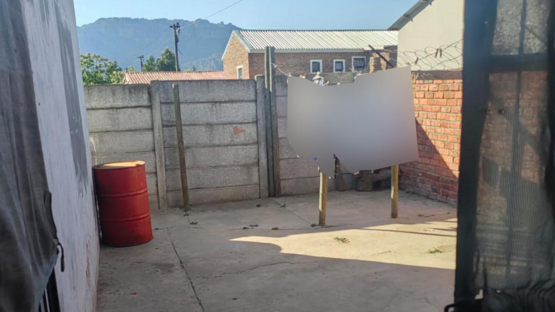 Backyard of property in Ceres